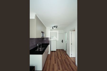 Sala e Cozinha de kitnet/studio para alugar com 1 quarto, 23m² em Sacoma, São Paulo