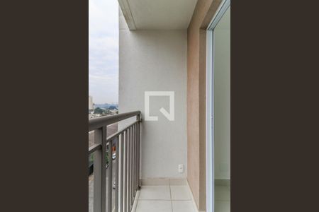 Varanda da Sala de apartamento para alugar com 1 quarto, 39m² em Jardim Caravelas, São Paulo