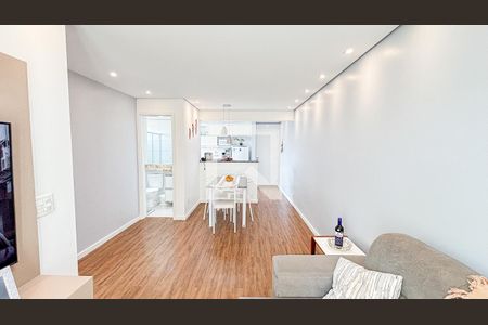 Sala - Sala de Jantar de apartamento à venda com 2 quartos, 53m² em Vila Alto de Santo Andre, Santo André