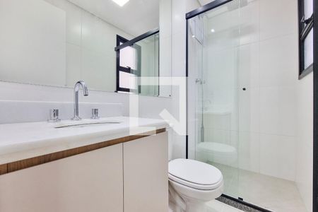 Banheiro da Suíte de apartamento para alugar com 2 quartos, 60m² em Jardim Oswaldo Cruz, São José dos Campos