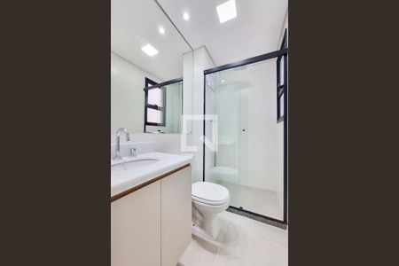 Banheiro da Suíte de apartamento para alugar com 2 quartos, 60m² em Jardim Oswaldo Cruz, São José dos Campos