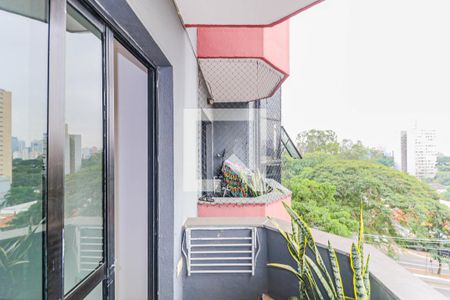 Varanda de apartamento à venda com 1 quarto, 30m² em Santo Amaro, São Paulo