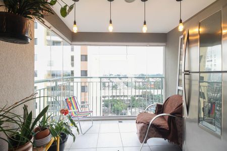 Varanda  de apartamento à venda com 2 quartos, 69m² em Tatuapé, São Paulo