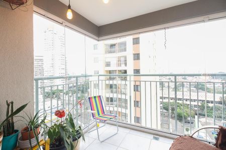 Varanda  de apartamento à venda com 2 quartos, 69m² em Tatuapé, São Paulo