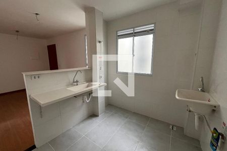 Cozinha/Área de Serviço de apartamento para alugar com 2 quartos, 42m² em Parque Santa Rosa, Suzano