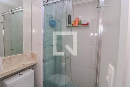 Banheiro da Suíte de apartamento à venda com 1 quarto, 45m² em Vila Gomes Cardim, São Paulo