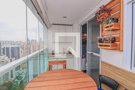 Sacada de apartamento à venda com 1 quarto, 45m² em Vila Gomes Cardim, São Paulo