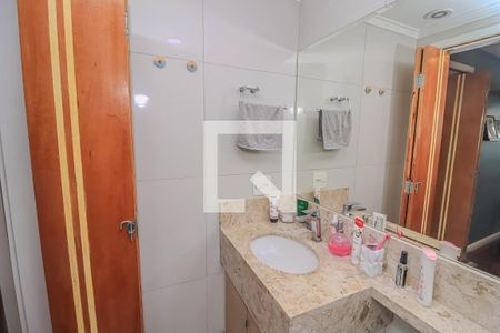 Banheiro da Suíte de apartamento à venda com 1 quarto, 45m² em Vila Gomes Cardim, São Paulo