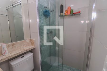 Banheiro da Suíte de apartamento à venda com 1 quarto, 45m² em Vila Gomes Cardim, São Paulo