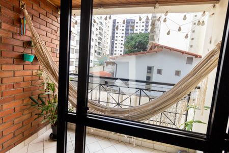 Varanda da Sala de apartamento para alugar com 2 quartos, 55m² em Perdizes, São Paulo