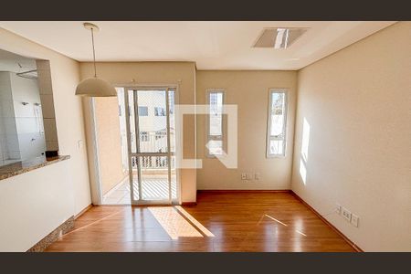 Sala - Sala de Jantar  de apartamento à venda com 2 quartos, 54m² em Vila Valparaíso, Santo André
