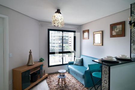 Sala de apartamento à venda com 1 quarto, 34m² em Centro, São Paulo