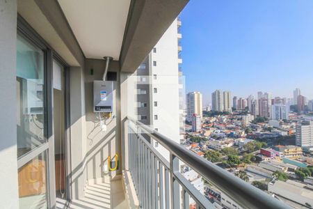 Varanda Sala/Cozinha de apartamento para alugar com 1 quarto, 30m² em Vila Prudente, São Paulo