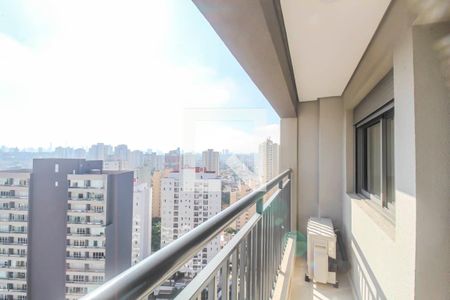 Varanda Sala/Cozinha de apartamento para alugar com 1 quarto, 30m² em Vila Prudente, São Paulo