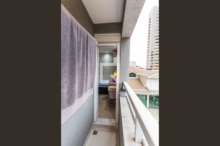 Varanda do Quarto 1 de apartamento para alugar com 2 quartos, 54m² em Jardim, Santo André