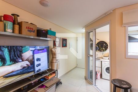 Sala de apartamento para alugar com 2 quartos, 54m² em Jardim, Santo André