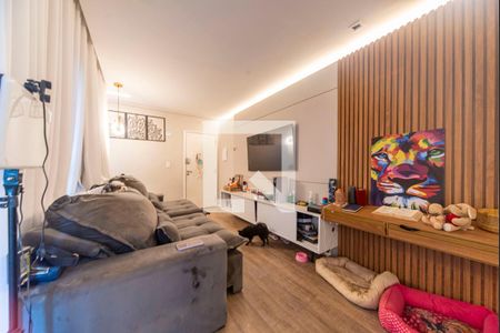 Sala de apartamento para alugar com 2 quartos, 98m² em Vila Bela Vista, Santo André