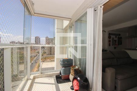 Sacada Sala de apartamento para alugar com 2 quartos, 74m² em Norte (águas Claras), Brasília