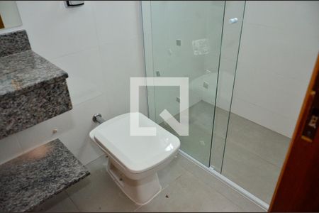 Banheiro de kitnet/studio para alugar com 1 quarto, 20m² em Jardim Residencial Vaughan, Sumaré