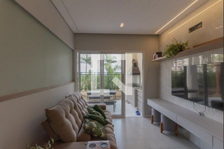 Sala de apartamento à venda com 2 quartos, 109m² em Swiss Park, Campinas