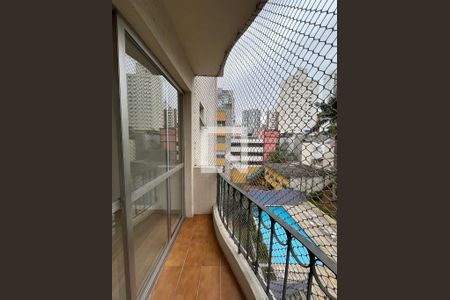 Varanda  de apartamento para alugar com 2 quartos, 75m² em Vila Clementino, São Paulo