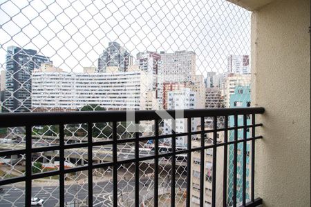 Varanda da Sala de apartamento para alugar com 2 quartos, 46m² em Bela Vista, São Paulo