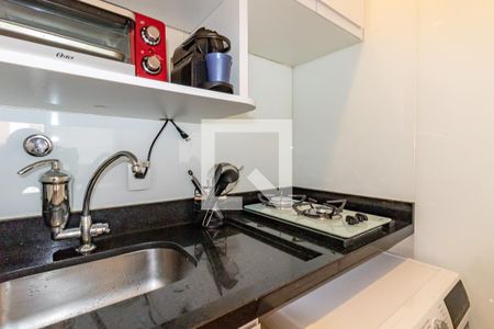 Cozinha de apartamento à venda com 1 quarto, 40m² em Vila Uberabinha, São Paulo