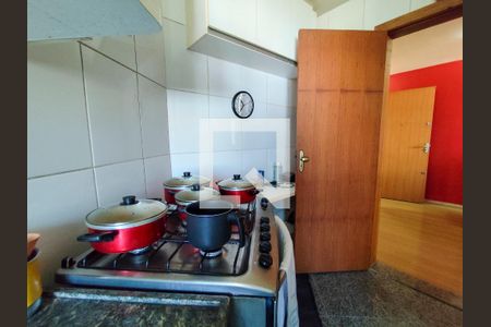 Cozinha de apartamento à venda com 2 quartos, 50m² em Nova Vista, Belo Horizonte