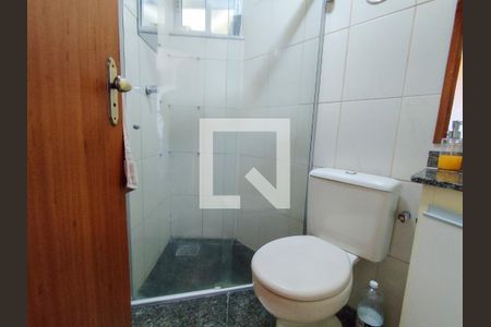 Banheiro de apartamento à venda com 2 quartos, 50m² em Nova Vista, Belo Horizonte