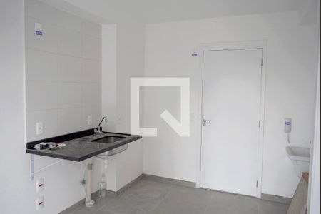 Sala/Cozinha conjugados de kitnet/studio à venda com 1 quarto, 27m² em Pinheiros, São Paulo