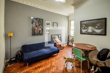 Sala de apartamento à venda com 2 quartos, 50m² em Tijuca, Rio de Janeiro