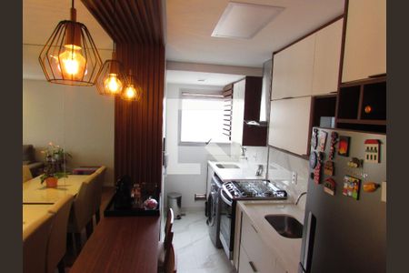 Cozinha de apartamento à venda com 2 quartos, 48m² em Super Quadra Morumbi, São Paulo