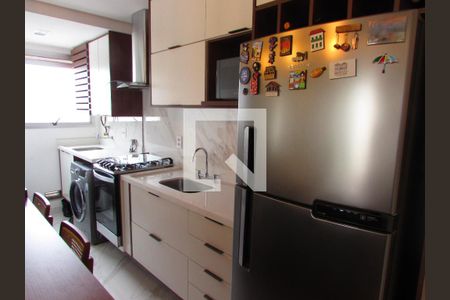 Cozinha de apartamento à venda com 2 quartos, 48m² em Super Quadra Morumbi, São Paulo