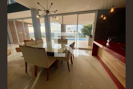 Sala de Jantar de casa de condomínio à venda com 6 quartos, 490m² em Loteamento Portal da Colina, Jundiaí