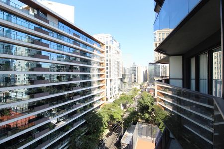 Vista da Varanda de kitnet/studio para alugar com 1 quarto, 43m² em Vila Olímpia, São Paulo