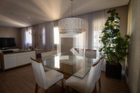 Sala de Jantar de apartamento à venda com 3 quartos, 110m² em Jardim Arpoador, São Paulo