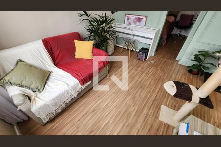 Sala de apartamento para alugar com 1 quarto, 40m² em José Menino, Santos