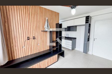 Sala - Sala de Jantar  de apartamento à venda com 2 quartos, 36m² em Parque São Vicente, Santo André