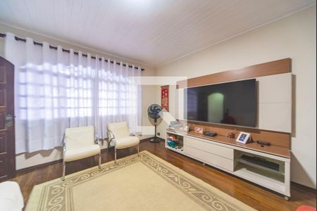 Sala de casa à venda com 3 quartos, 181m² em Parque Marajoara, Santo André