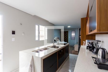 Cozinha de casa à venda com 3 quartos, 150m² em Jardim Ana Maria, Santo André