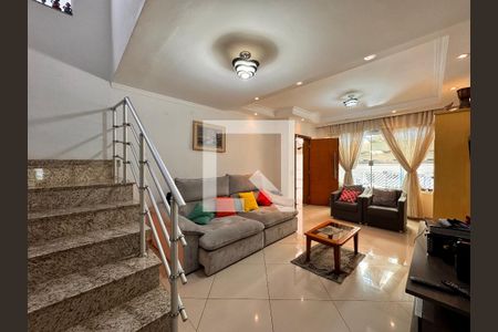 Sala de casa à venda com 3 quartos, 146m² em Vila Floresta, Santo André