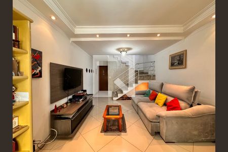 Sala de casa à venda com 3 quartos, 146m² em Vila Floresta, Santo André