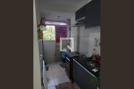 Cozinha de apartamento para alugar com 2 quartos, 48m² em Vargem Pequena, Rio de Janeiro