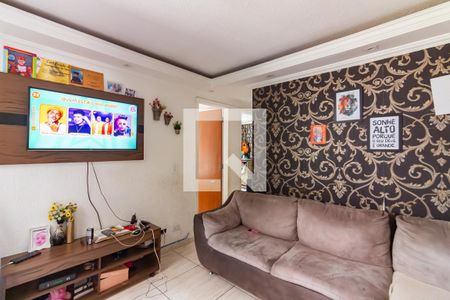 Sala  de apartamento à venda com 2 quartos, 44m² em Conceição, Osasco