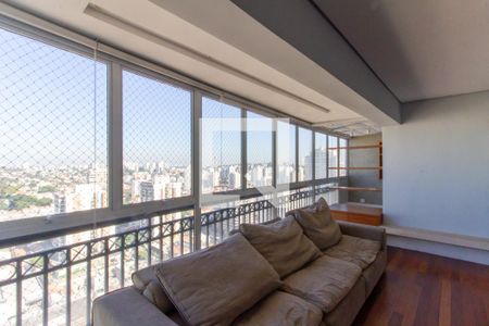 Sala de apartamento para alugar com 4 quartos, 330m² em Vila Romana, São Paulo