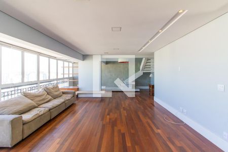 Sala de apartamento à venda com 4 quartos, 330m² em Vila Romana, São Paulo