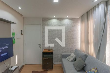 Sala de apartamento para alugar com 2 quartos, 45m² em Jardim do Lago Continuação, Campinas
