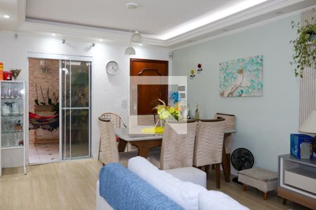 Sala de apartamento à venda com 3 quartos, 82m² em Santo Antônio, São Caetano do Sul