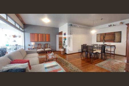 Sala de apartamento para alugar com 3 quartos, 160m² em Vila Bastos, Santo André