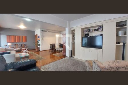 Sala de apartamento à venda com 3 quartos, 160m² em Vila Bastos, Santo André